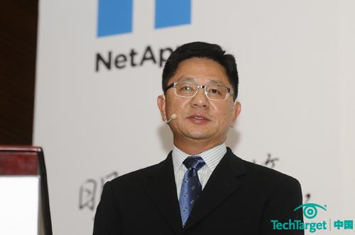 NetApp公司创始人，执行副总裁刘冠新